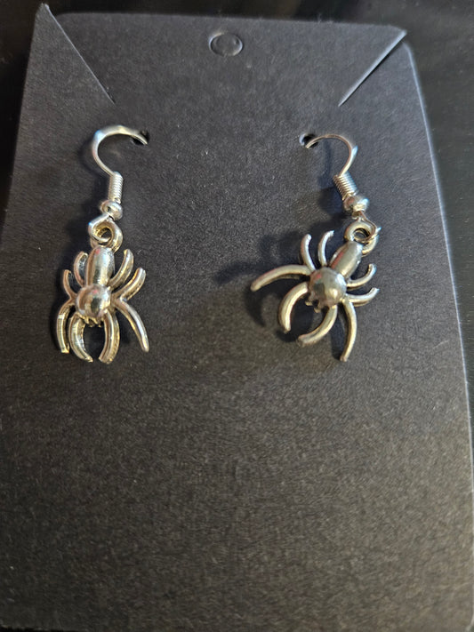Spider earrings