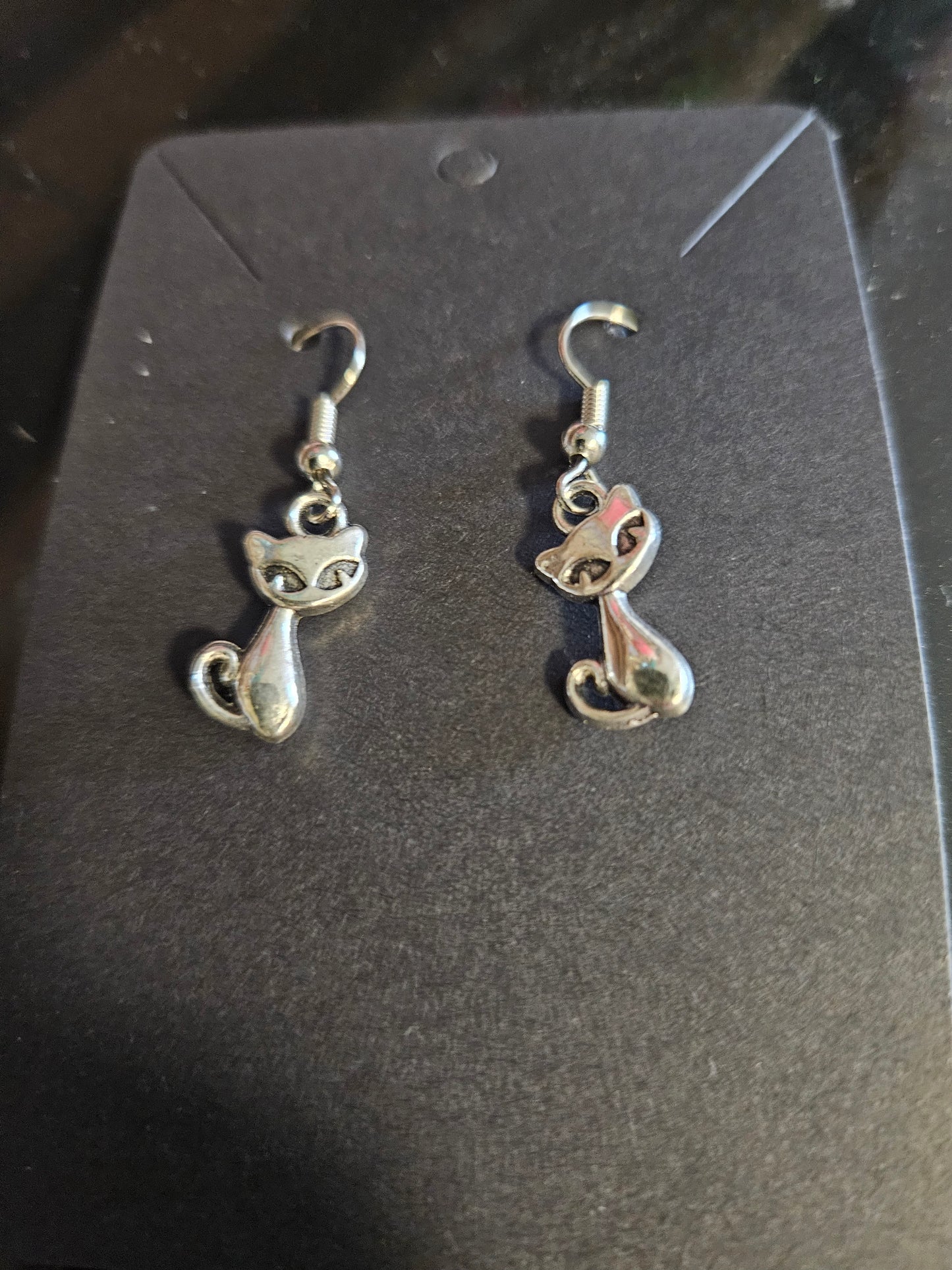 Cat earrings
