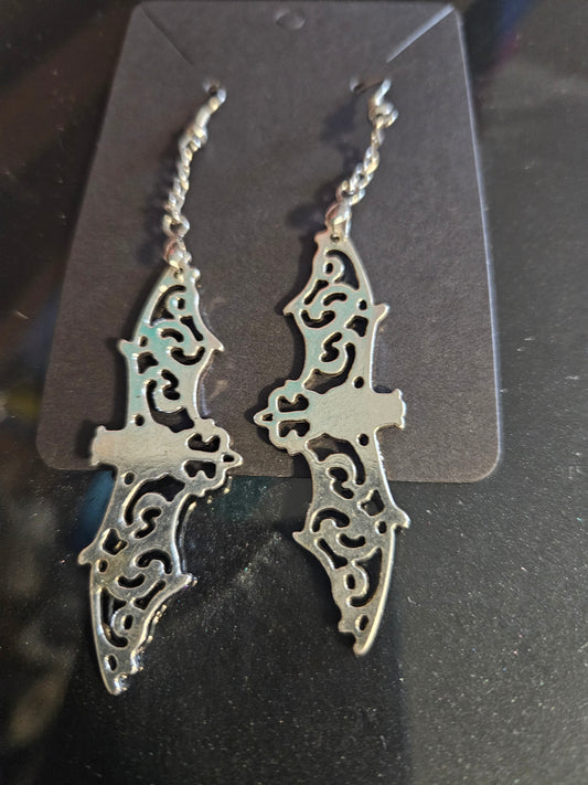 Bat earrings