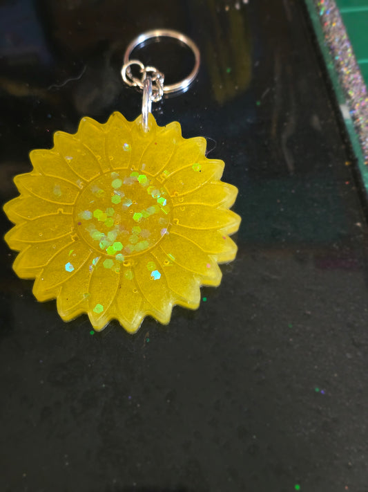 Sun flower Keychain